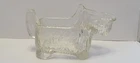 Vintage 1940's Glass SCOTTIE DOG SHAPED MILK PITCHER / CREAMER -USA- Excellent