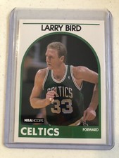 1989-90 Hoops #150 Larry Bird Boston Celtics HOF