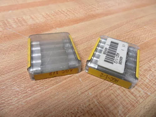 Buss AGC-1/2 Bussmann Fuse 3AG Ref 4XH38 Fine Wire Element (Pack of 10)