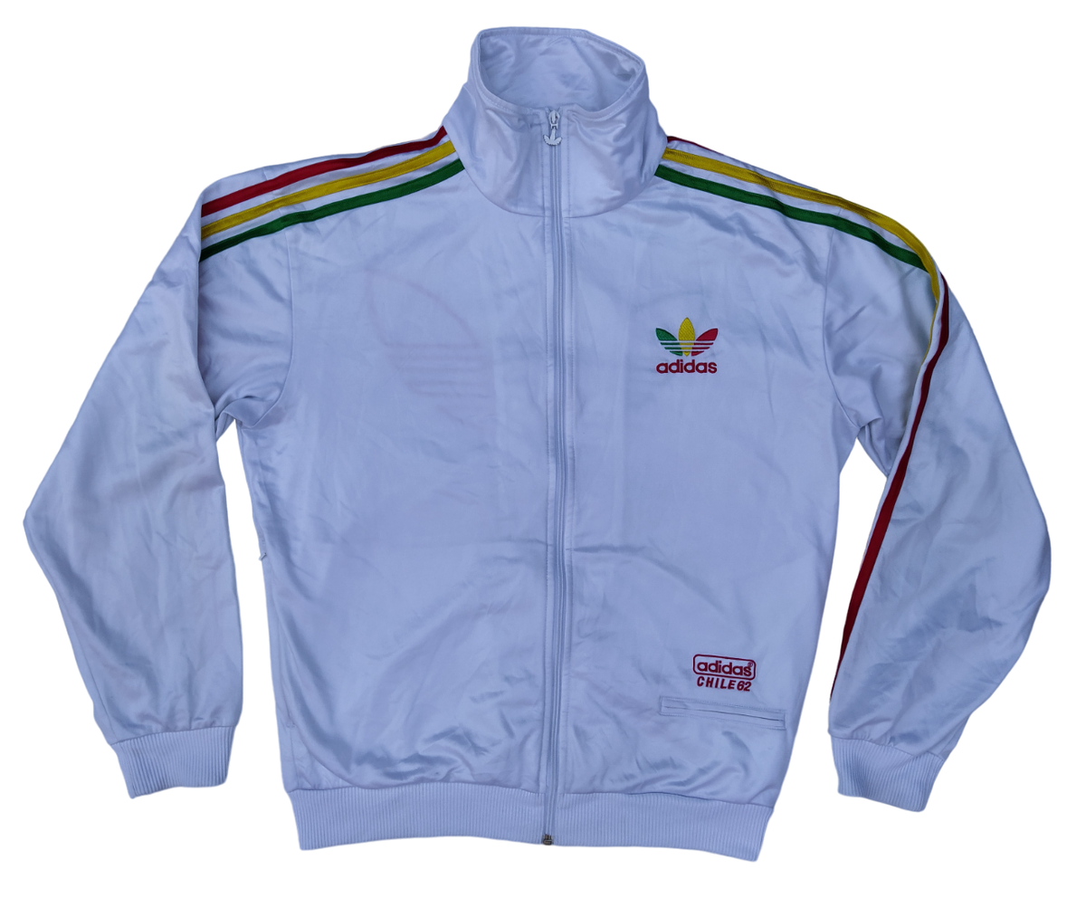 Adidas Originals men track top jacket chile 62 rasta jamaica P00181, 2010,  L