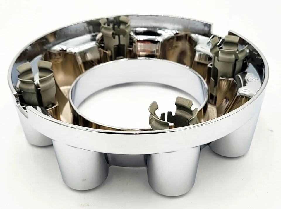 OEM 2017-2024 Ford F250 Super Duty Front Chrome 8 Lug Center Cap - HC3C-1A096-LD - Image 3 of 4