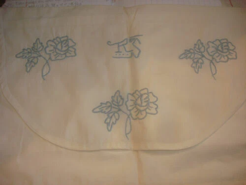 Textiles du XIXe siècle draps blancs coton