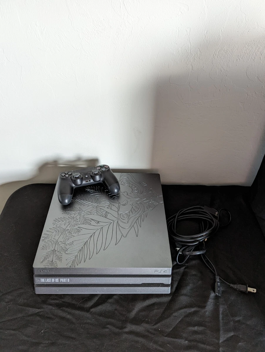 PS4C Sony PlayStation 4 Pro The Last of Us Part II 1TB Bundle Black