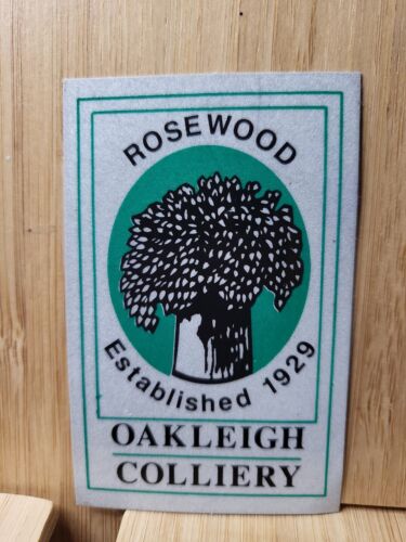 Rosewood Established 1929- Oakleigh Colliery🏆STICKER 🏆 - Picture 1 of 1