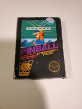 Pinball Nintendo NES, 1985   AUTHENTIC  