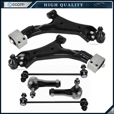 Front Control Arm and Ball Joint Sway Bar End Tie Rod For 2007-2008 Suzuki XL-7