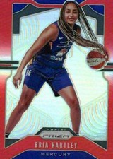 2020 Panini Prizm WNBA Prizms Red #80 Bria Hartley 33/275 Phoenix Mercury 