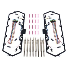 Diesel Valve Cover Gasket & Injector & Glow Plug Harness Kit for 98-03 Ford 7.3L