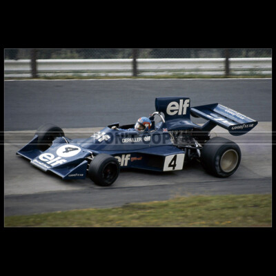 Photo A.018993 TYRRELL 007 PATRICK DEPAILLER GRAND PRIX F1 NURBURGRING 1974