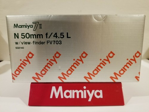 Mamiya 7 II LENS *** EMPTY BOX *** (PICK 1---43mm, 50mm, 65mm, 210mm LENSES) - Picture 3 of 8