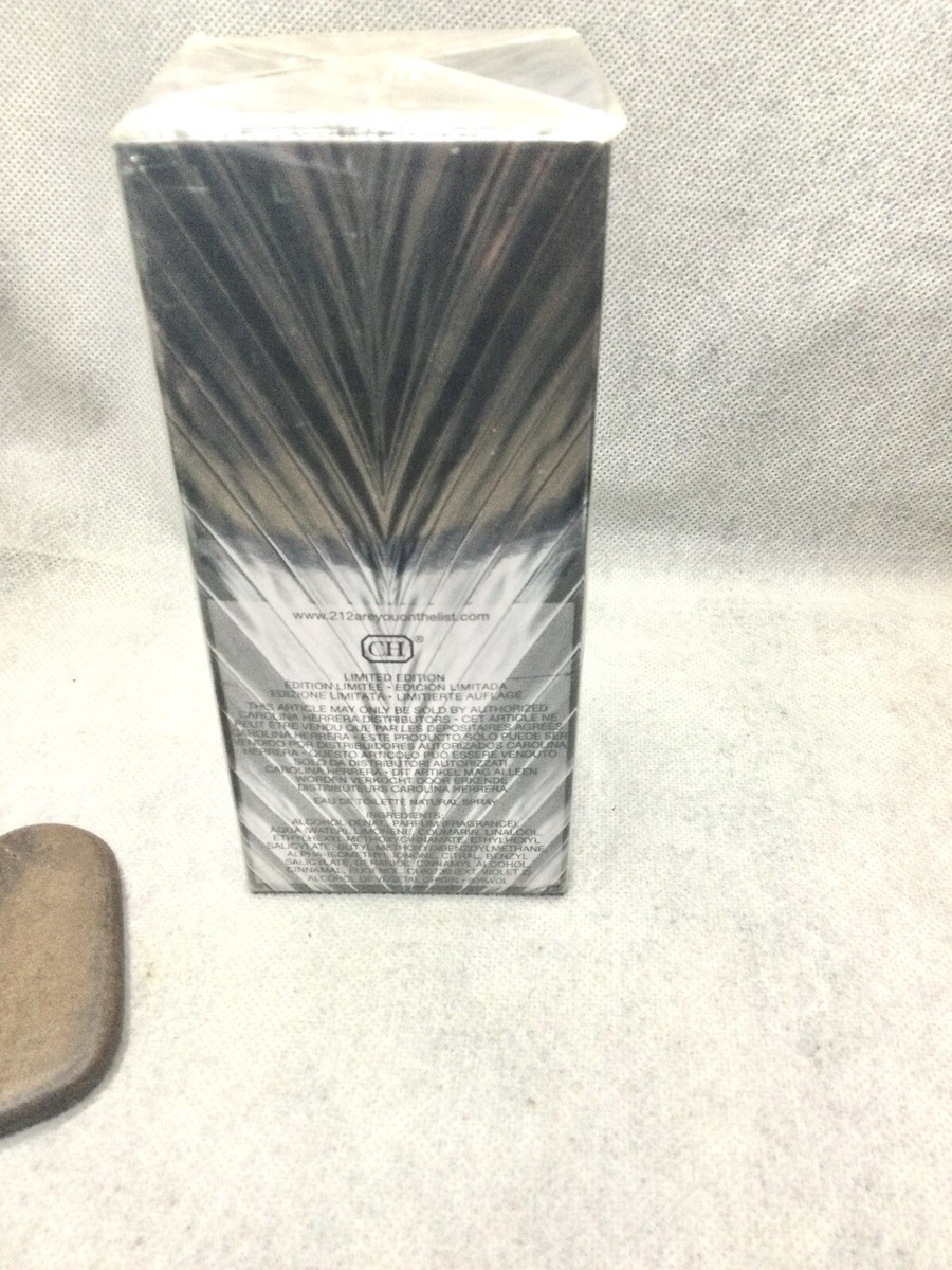 CAROLINA HERRERA 212 VIP MEN WILD PARTY LIMITED EDITION EDT 100 Ml