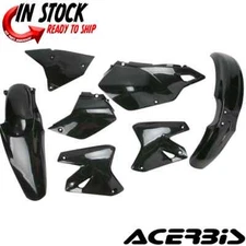 Acerbis Black Complete Plastic Kit For Suzuki DRZ 400 S SM 2000-2007 2041080001