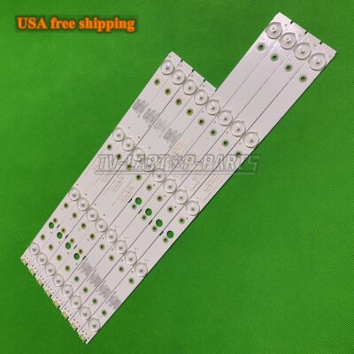 8pcs/Kit LED strips For LG 43UJ620V 43UJ6200 43UJ630V 43UJ630 43UJ620 43UG620V 