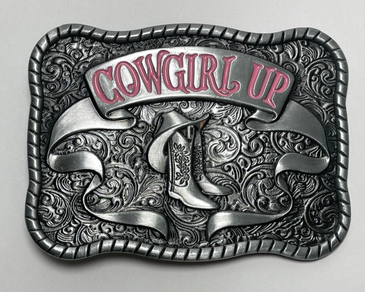 cowgirl belt buckle