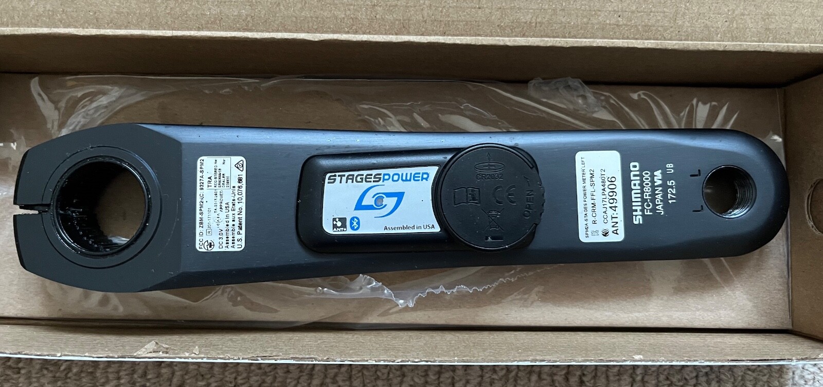 stages cycling power meter g3 l ultegra r8000