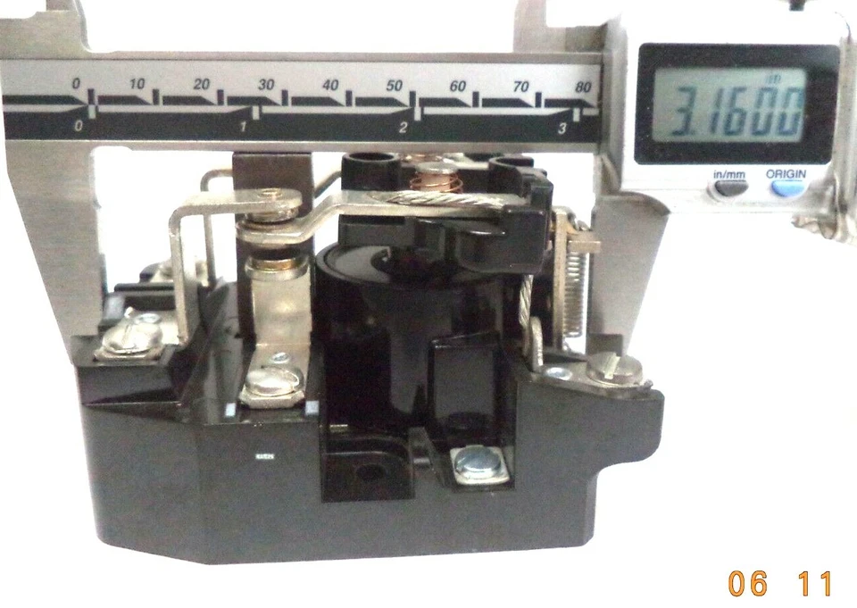 Dover 125VAC 12VDC 20A Non-Inductive Relay, pn 112635 - Image 4 of 4