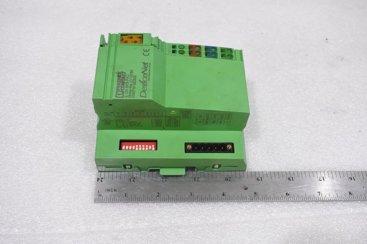 PHOENIX CONTACT IL DN BK3-PAC DEVICENET BUS COUPLER | eBay