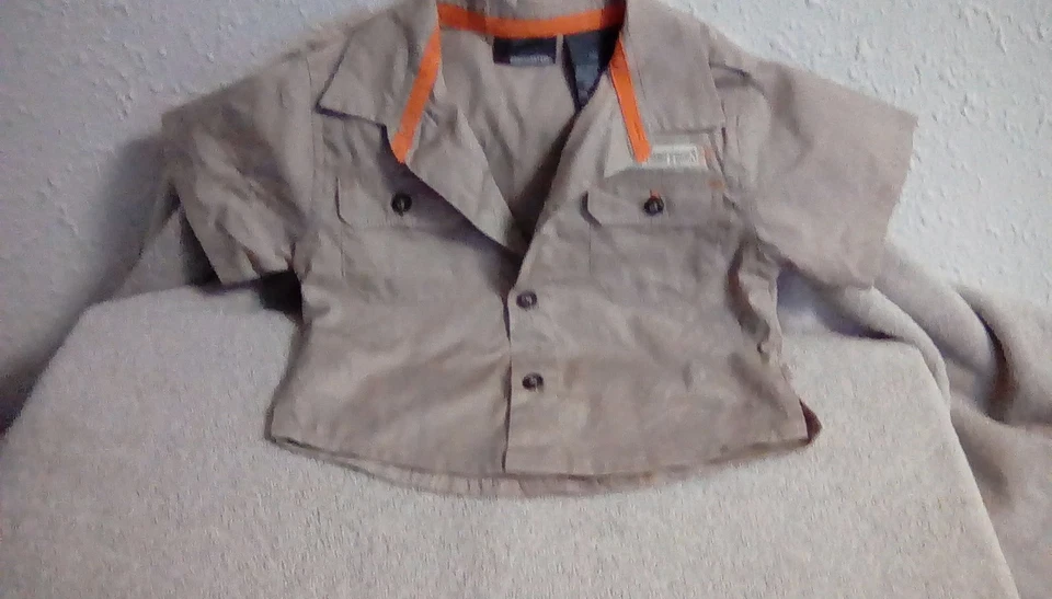 Рубашка с коротким рукавом для мальчиков 12 месяцев 2 штуки зона джунглей фирменная детская b - Изображение 3 из 4