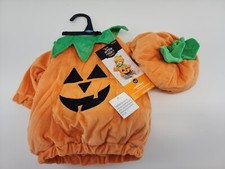 HYDE EEK INFANT PLUSH FABRIC PULLOVER PUMPKIN COSTUME 6-12 Months
