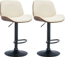2er Set Barhocker Nova Kunstleder Barstuhl höhenverstellbar drehbar