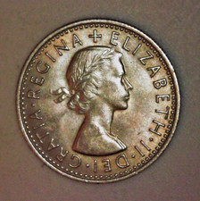 1967 GREAT BRITAIN - SIX PENCE COIN - ELIZABETH II - COPPER - NICKEL - NEAR BU