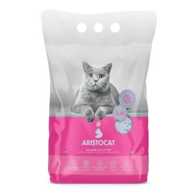 ARISTOCAT Katzenstreu Silikatstreu für Katzen geruchlos 3,8L/2x3,8/4x3,8/16x3,8