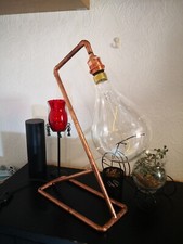 Retro Lights Table Lamp Copper pipe Home made 