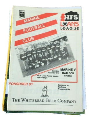 MARINE V MATLOCK TOWN - HFS LOANS LEAGUE - 21/11/1993