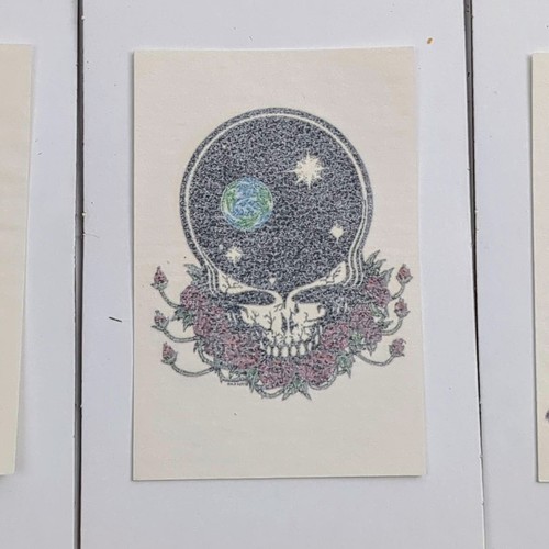 Grateful Dead 54 Full Sets Of 6 Temporary Tattoos Vintage 1990s Deadhead Rock - Bild 6 von 9