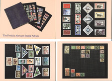 GB QE2 1995 Freddie Mercury Stamp Album Postcards