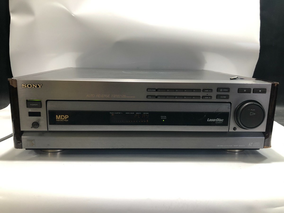 Sony MDP-605GX Laserdisc Player CD CDV LD | eBay