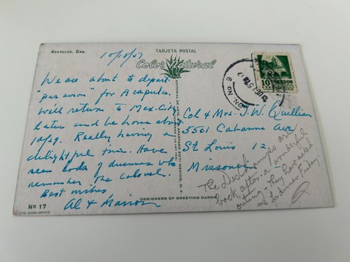 Scene in Acapulco Gro Mexico Postcard | eBay