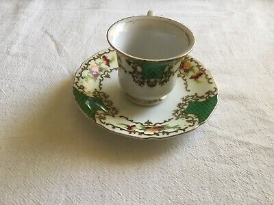 tea cup trios floral butterfly EXCELLENT 2 available 2 Wedgwood Rouen Gold Trim