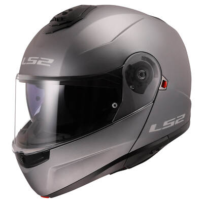 Modularhelm LS2 FF908 STROBE II Solid Matt Titan