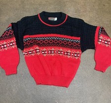 Vtg High Sierra By Mervyn  s Sweater Acrylic Unisex Child Size XL 7 Made in USA