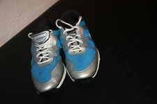 Nike Hyperfuse Gray & Blue Tennis Shoes / Lunarlon Design / Men’s 9 ½
