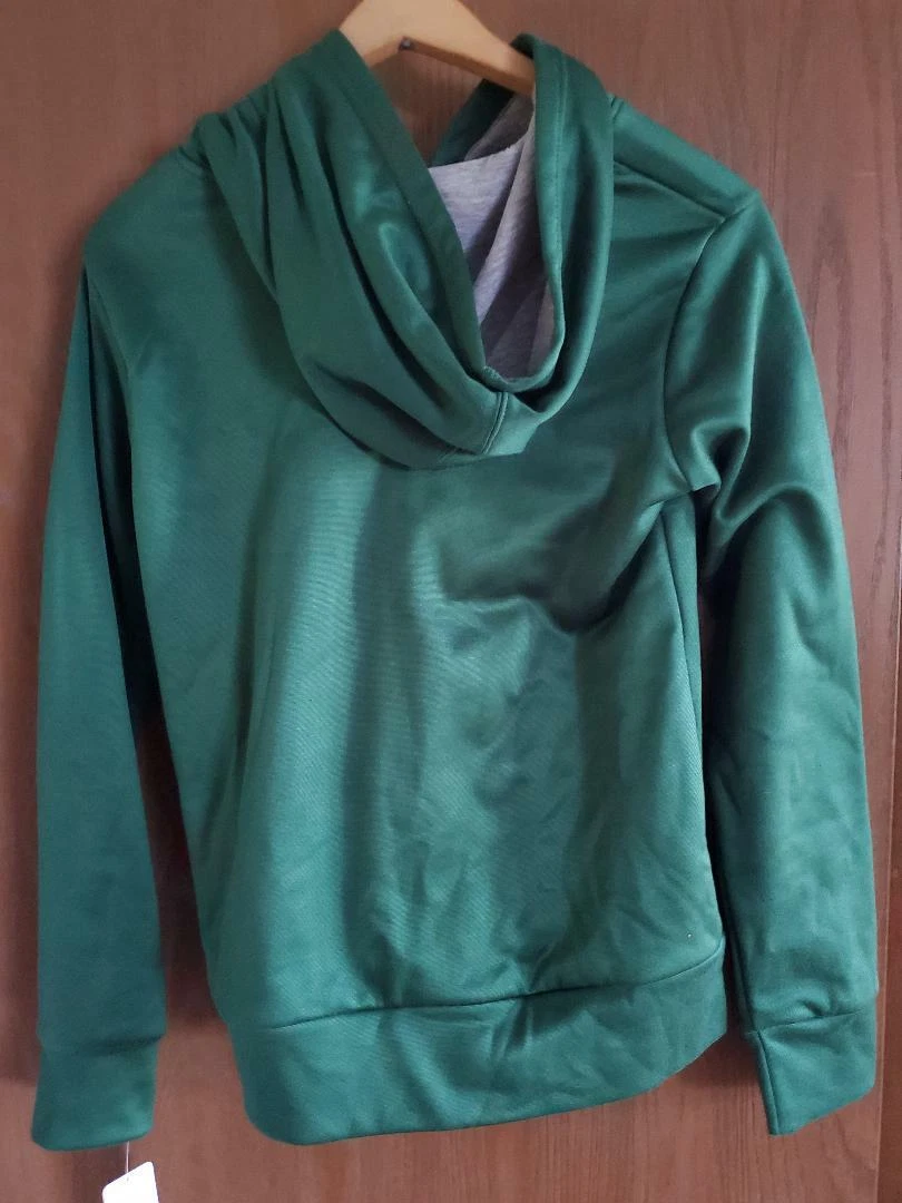 VETEMENTS NFL New York Jets Girls' Fleece Hoodie Size M 7 8 NEW WITH TAGS Sparkle Letter