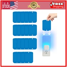 20 Pcs Refill Cartridges for Stem Flying Insect Light Trap,Replacement Glue Card