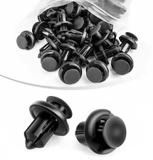 100x For Honda Acura Trim Panel Clips Bumper Fender Push Pin Rivet 10mm Engine