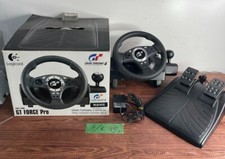 PS2 PS3 Kompatibler Controller Logitech GT Force Pro Feedback Lenkrad Gebraucht