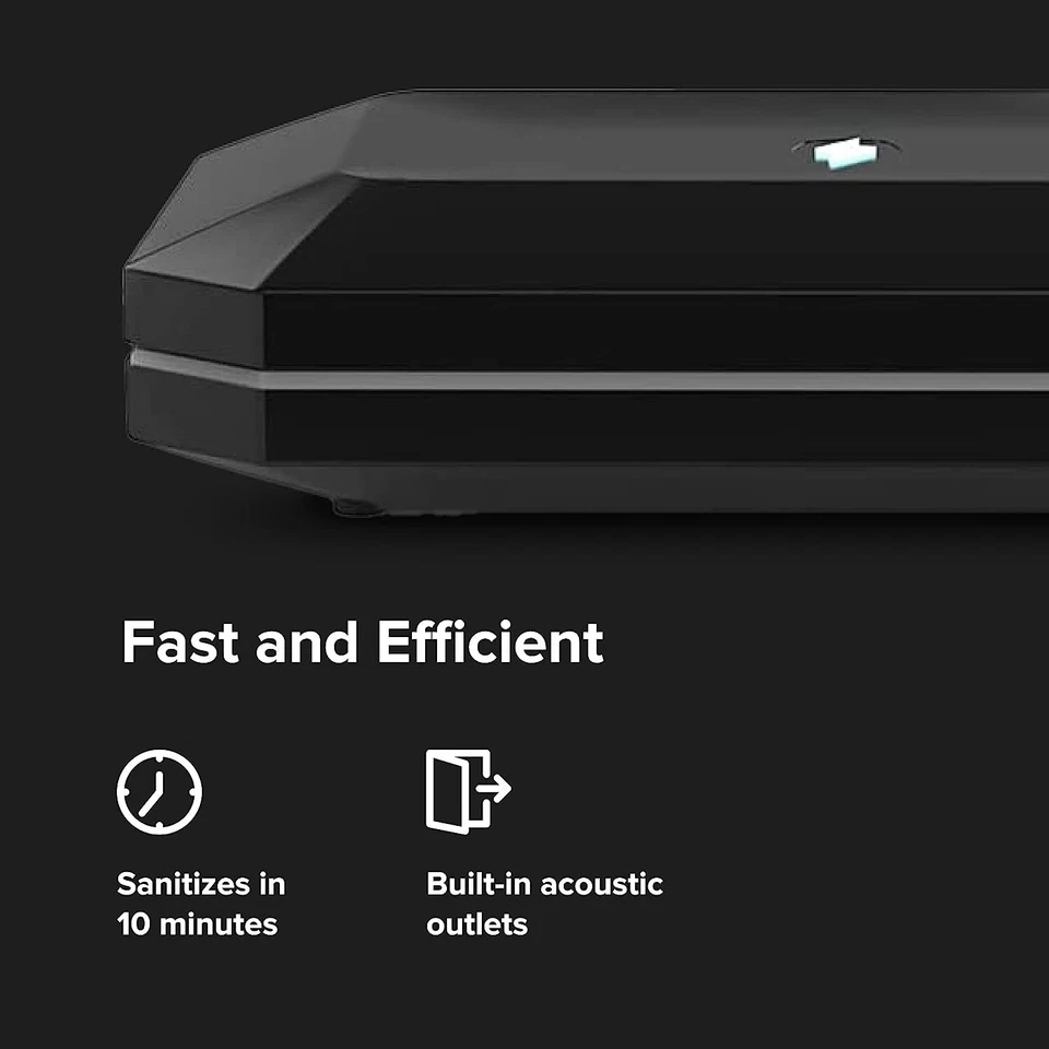 Caja desinfectante de luz UV básica para teléfono celular PhoneSoap (negro) Foto 4 de 4