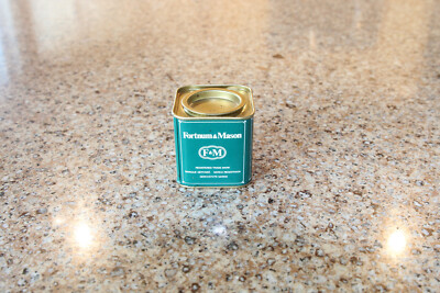 TEENY TINY FORTNUM & MASON TEA TIN - GREEN