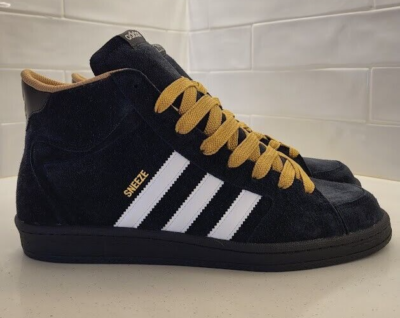 Adidas X Sneeze Magazine Superskate Black Gold Mens size 10 Palace