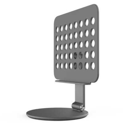 Aluminum MultiAngle Tablet Stand, Desktop Foldable Holder,Foldable Design