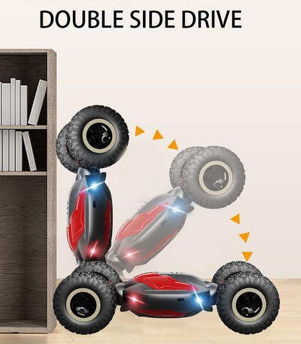 Rock Crawler 4WD Twist Stunt RC Auto Ferngesteuerte Maschine Spielzeugfahrzeug - Bild 9 von 16