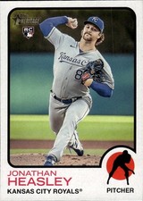2022 Topps Heritage #713 Jonathan Heasley