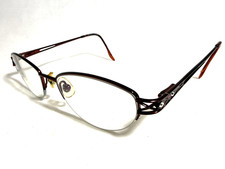 Marchon Tres Jolie 121 FRAME ONLY Eyeglasses Merlot 51-18-135 M3