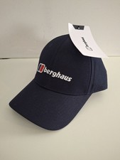 Berghaus Hat Cap Strap Back Dark Blue Navy Recognition Tags