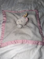 Carter's Unicorn Security Blanket Lovey Plush Baby Toy, Pink  White Girls