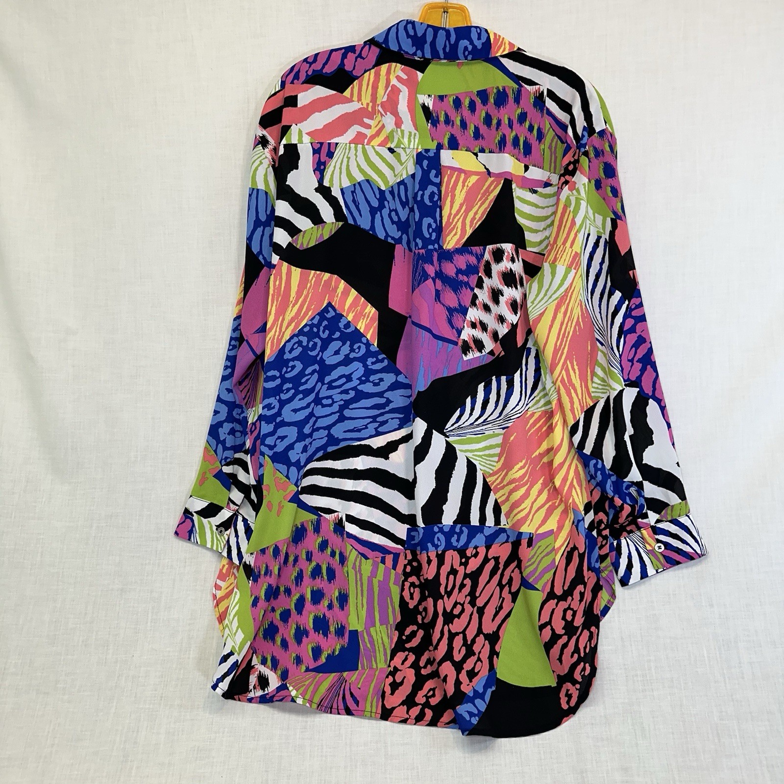 Slim Factor L Colorful Abstract Patchwork Tunic B… - image 6